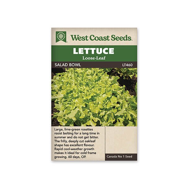 West Coast Seeds Loose Leaf Lettuce